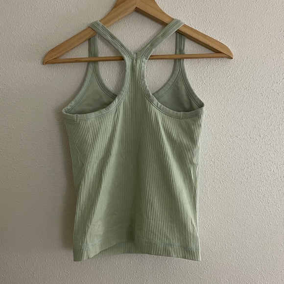Lululemon Racerback Tank Ribbed Crop Sports Top - Picture 9 of 14